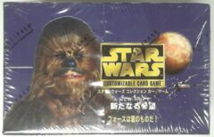 A New Hope: Japanese: Booster Box: DAMAGED BOX: SLICED SHRINK